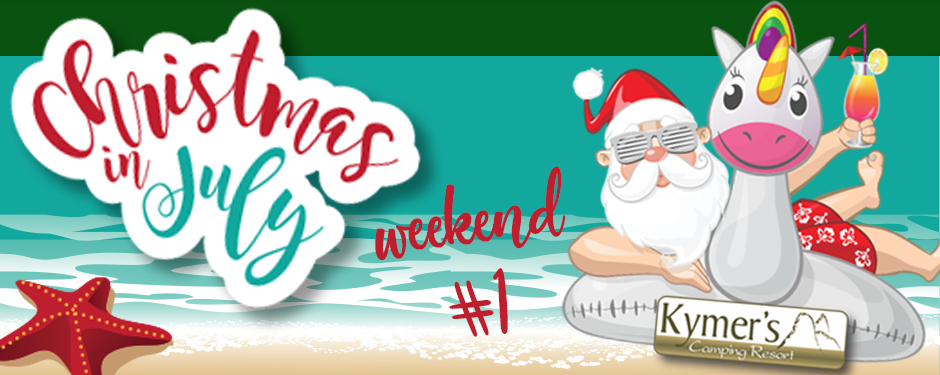 Christmas in July first weekend
