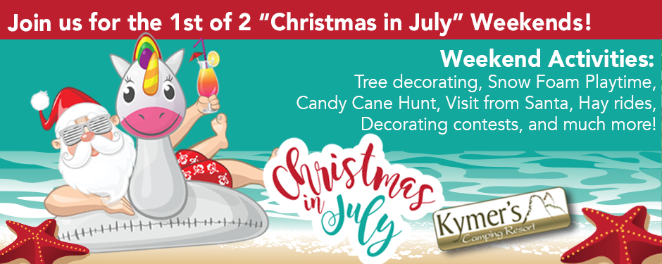 Christmas in July July 19-21, 2024