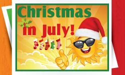 Link to Kymer's Christmas in July event